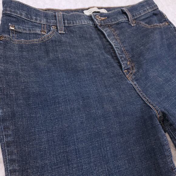 Levi's 512 Jeans Women 16M Dark Wash Bootcut Perfectly Slimming Western Rodeo - Picture 12 of 12